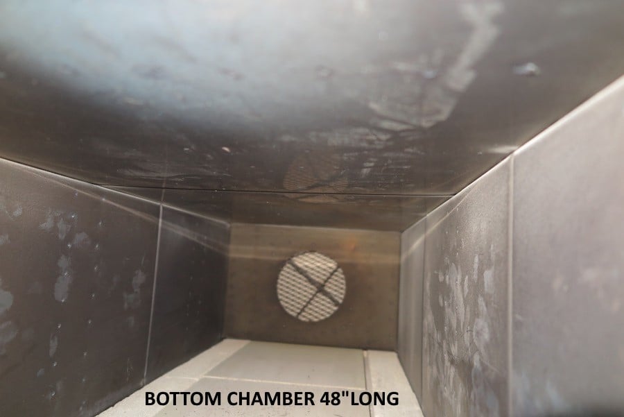 18" width x 12" H x 48" L Lucifer, 2 chamber, 1450°F, electric - Image 3