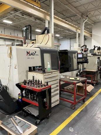 Fadal #VMC8030D-3-HT, CNC vertical machining center, 21 automatic tool changer, 80" X, 30" Y, 30" Z, 10000 - Image 2