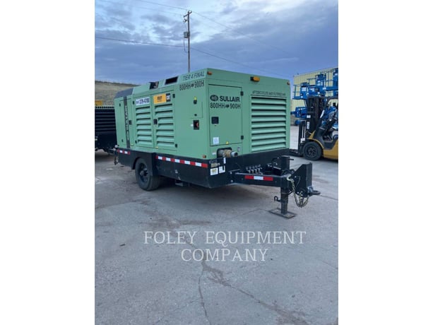 800 cfm, 150 psi, Sullair #900HAF/800, air compressor, 505 hours, 320 HP Cat T4F 7.1L diesel engine, 145 - Image 4
