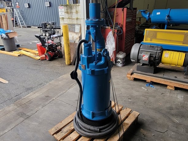 570 GPM @ 256' TDH, Tsurumi #LH430-60, submersible dewatering pump, 4" discharge, 40 HP - Image 5