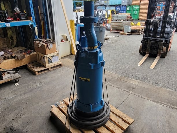 570 GPM @ 256' TDH, Tsurumi #LH430-60, submersible dewatering pump, 4" discharge, 40 HP - Image 7