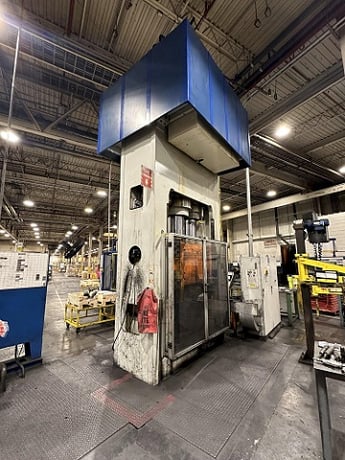 400 Ton, Macrodyne #MPFG400/400, hydraulic forging press, 32" stroke, 56" DL, 200 HP, 2013 - Image 8