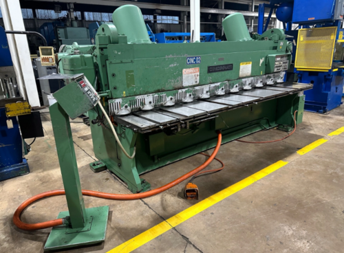 1/4" x 10' Cincinnati #2CC1, Mechanical Shear, 36" front operated power back gauge, (1) Support Arm - Image 1
