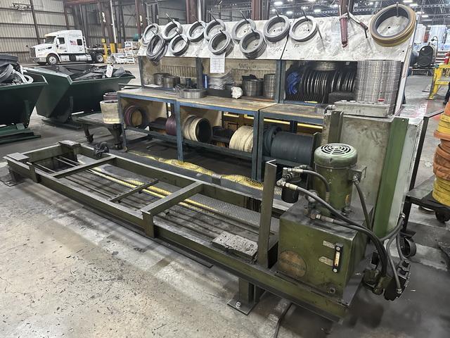 60" x 9.5" Braner Loopco, dual head slitting line, 50000 lb., .030"-.250" thickness, hydraulic expansion - Image 2