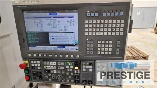 Okuma #LU-45M, 35" swing, 118" centers, lv. milling, C-Axis, 10" bore, tailstock, prog steady, boring bar - Image 2