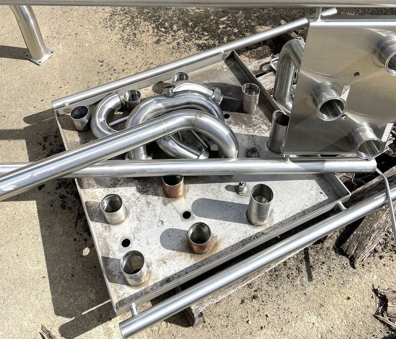 Pipe Flow Panel only, 14 x 3" openings - Image 2