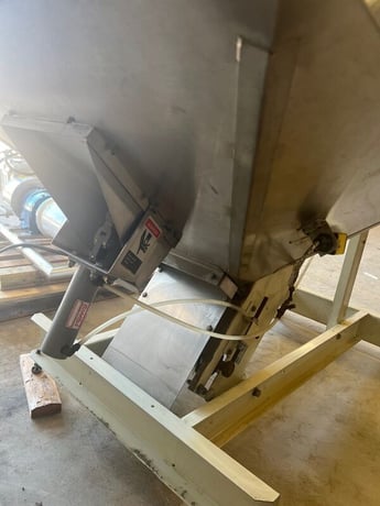 8" wide x 10' long, Hoppmann Corp #EP, Inclined H Belt Conveyor, Stainless Steel parts, Carbon Steel frame - Image 6