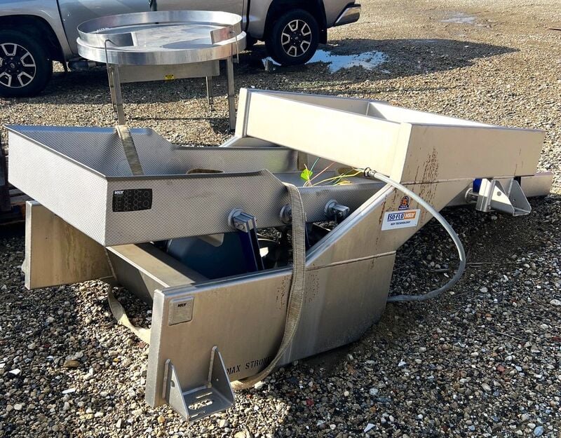 32" wide x 10' long, Key #ISO-FLO S108611, Vibratory Shaker / Feeder Conveyor, Stainless Steel - Image 4