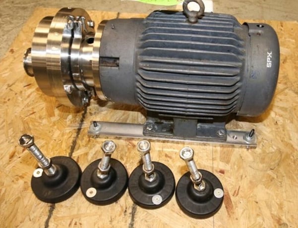 Waukesha Cherry Burrell #2085LR, Liquid Ring Pump, 15 HP, 2.5" in/out, Stainless Steel - Image 2