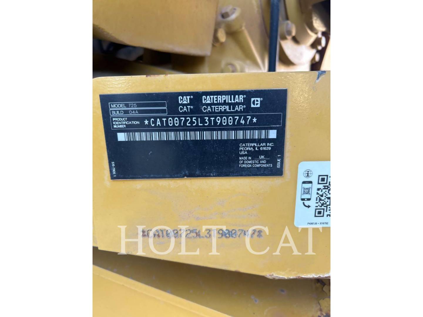 Caterpillar W00 725, Water Truck, 2189 hours, S/N: 3T900747, 2022 - Image 6