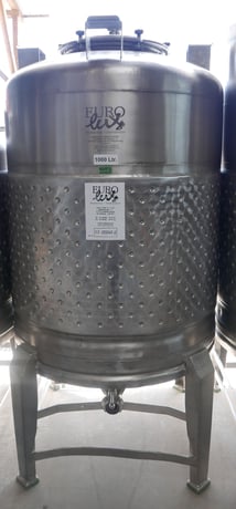 264, 317, 396, 475 518 gallon storage tank / beer tank / pressure tank with round cooling jacket made of V2A - Image 5