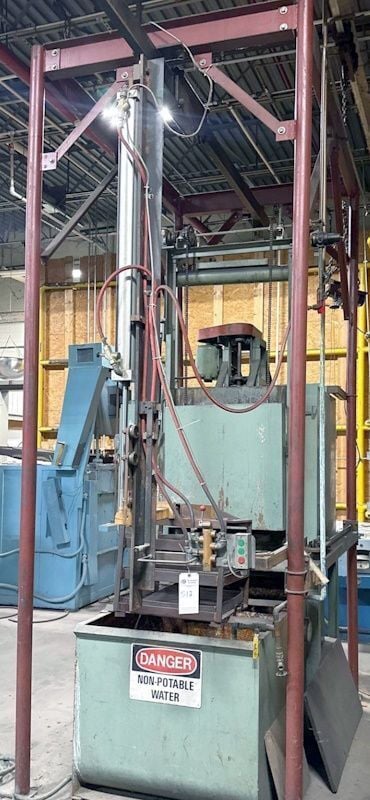 24" width x 21" D x 24" H Ideal, AL quench furnace, 1000&deg;F, Honeywell temperature controller - Image 2