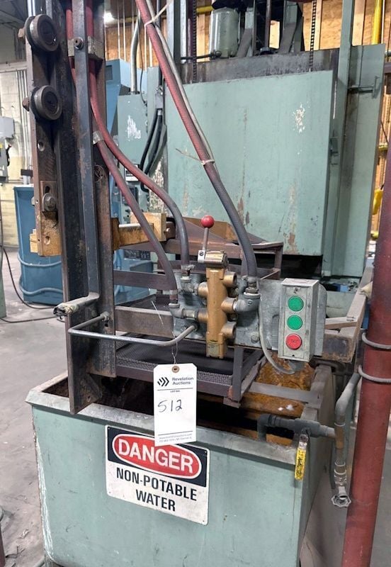 24" width x 21" D x 24" H Ideal, AL quench furnace, 1000&deg;F, Honeywell temperature controller - Image 5