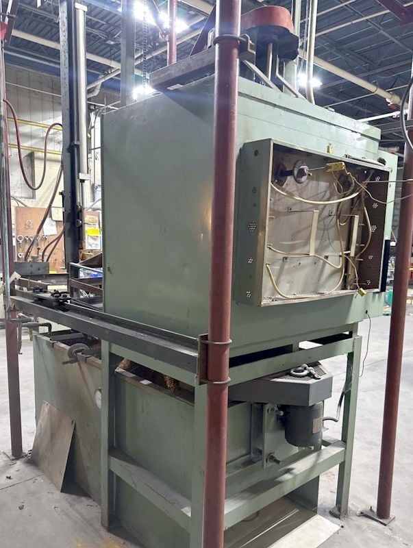 24" width x 21" D x 24" H Ideal, AL quench furnace, 1000&deg;F, Honeywell temperature controller - Image 6