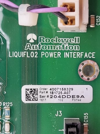 Rockwell Automation #181725-A07, Main Printed Control Circuit Board Card 204DDE9A - Image 4