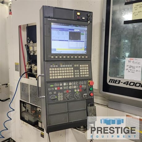 Okuma #MB-4000H, CNC 4-Axis, 22" X, 22" Y, 24.6" Z, (6) Sta. APC w/ 15.7"pallets, OSP-P300MA, 64 automatic - Image 4