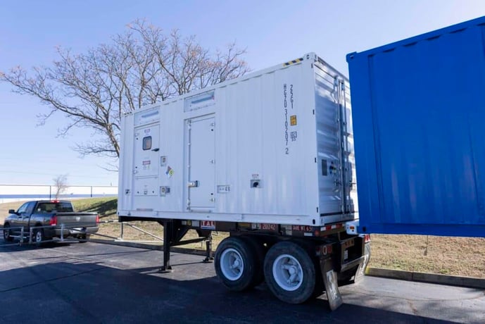 545 KW Caterpillar #C18, Mobile Generator Set, Diesel, 480V, 12434 hours, 2007 - Image 4