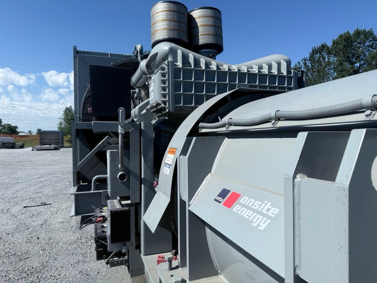 2500 kW MTU #2500SXC6DT2, Generator, 4160 Volts, 2009 - Image 6