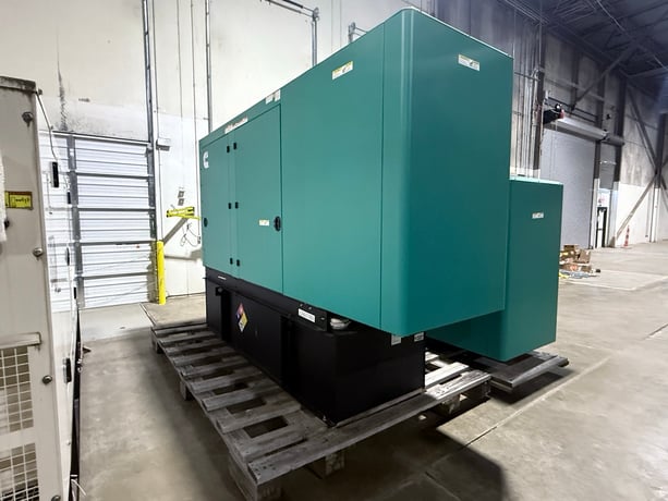 125 kW Cummins #C125D6D, Diesel Generator, 480 Volts, sound attenuated enclosure, base tank, 2023 - Image 8