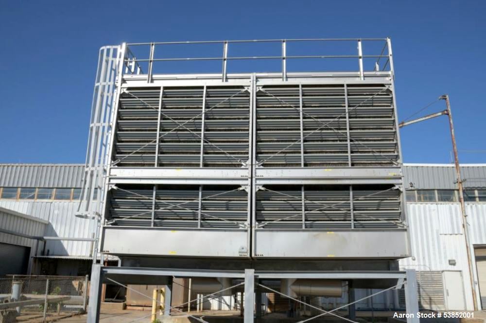 1033 Ton, BAC #XES3E-1222-10L-2, Cooling Tower, 3100 GPM, Stainless Steel fan guard, Stainless Steel internal - Image 1