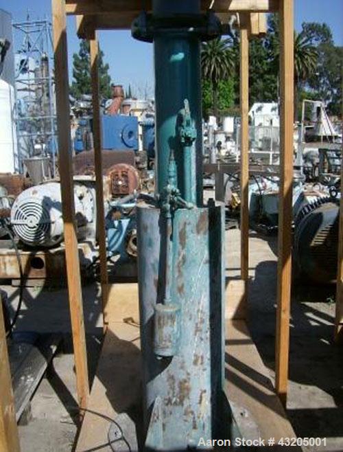 5 HP Mooney Slow-Speed Disperser, 18" Bowtie Blade, Air/Oil Lift, 1-1/2" diax 48" long shaft with a 18" - Image 6