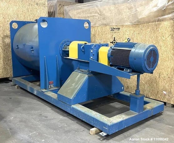 Littleford #FKM-4000-D, Stainless Steel Jacketed Plough / Plow Mixer, 4000L capacity, 75 PSI at 320 Degrees - Image 3