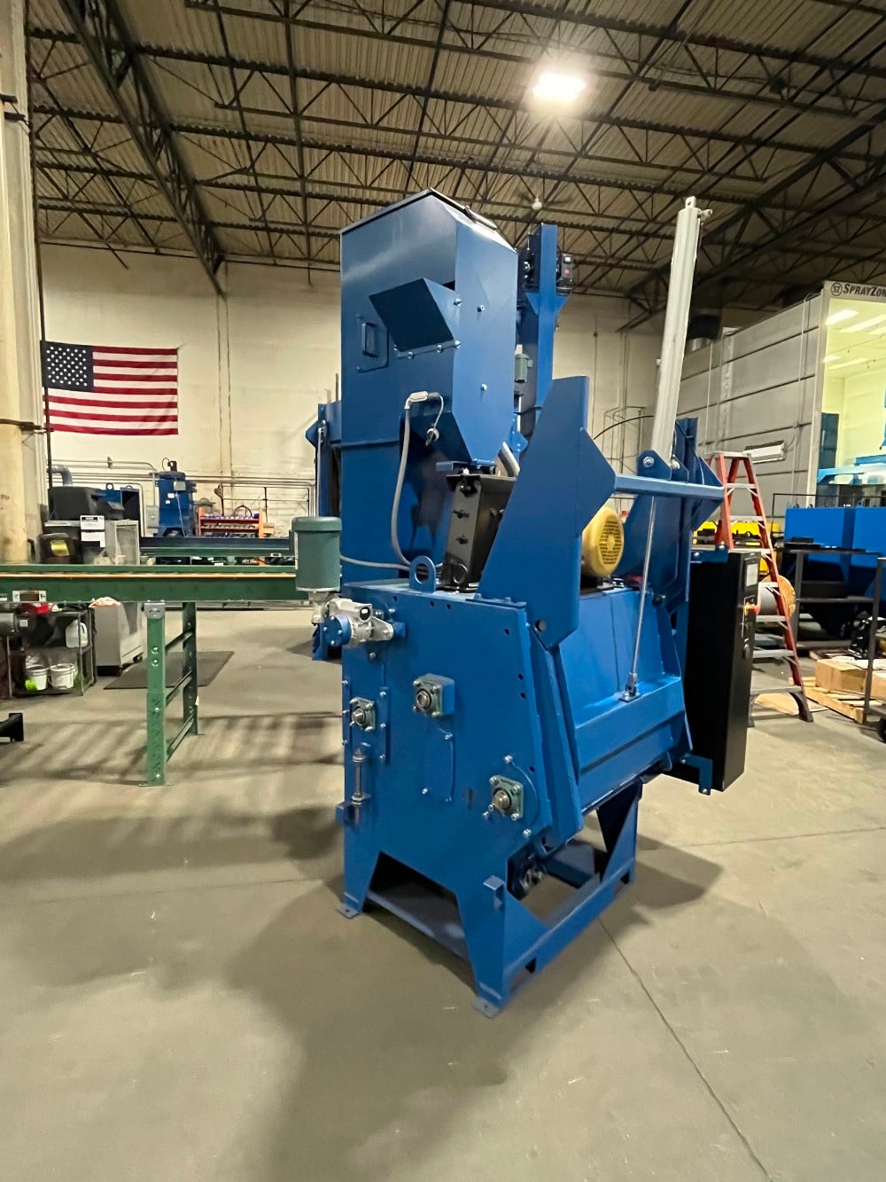 Gibson Abrasive Equipment #3.0BB, tumble blaster, new - Image 2