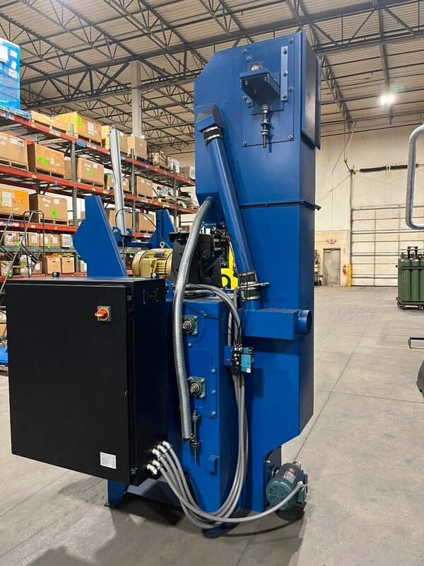 Gibson Abrasive Equipment #3.0BB, tumble blaster, new - Image 8