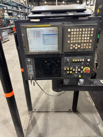 Amada #LC2415A3, CNC laser, 2000 watt, 61" x 198 sheet size with 1 reposition, Fanuc 16OiL, 2000 - Image 4