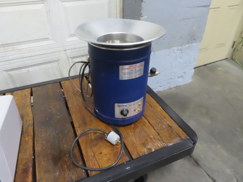 Techne #SBL1, fluidised bed, thermally insulated outer skin, 1 KW heating element - Image 1