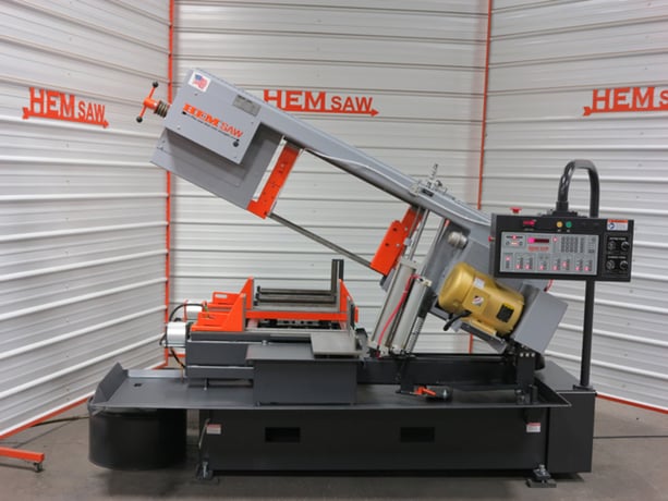 16" x 22" Hemsaw #Cyclone-A-C, automatic bandsaw, 1-1/4" x 16' 0" x .042" blade, NEW - Image 3
