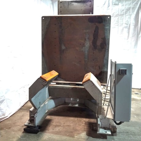 30000 lb. Littell #300-40, downender coil turner, 49" coil width, 36"-72" OD - Image 2