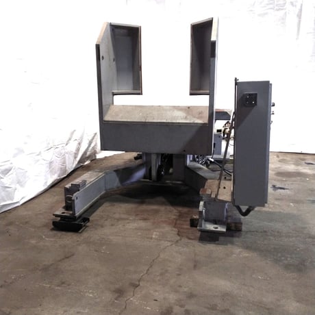 30000 lb. Littell #300-40, downender coil turner, 49" coil width, 36"-72" OD - Image 5