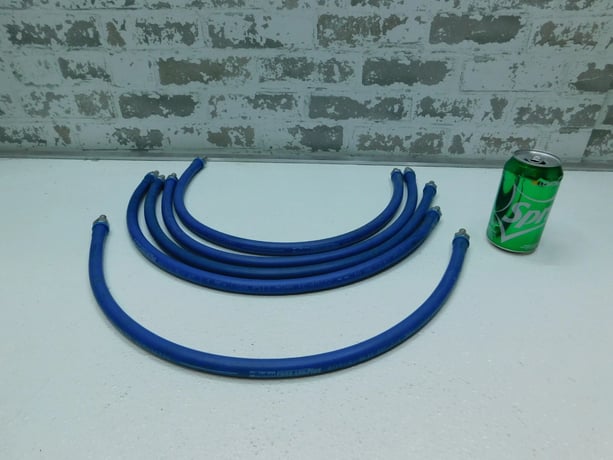 Parker #801-6-BLU, Push-Lok Plus Hydraulic Hose, 10 Qty., 25" length, 3/8" Tube, 5/8" Hose, 2.4 MPa, New - Image 3