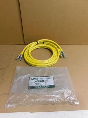 Clemco #04927, Twin-line Coupled Hose, for Blast Machine Sand Blast, 3/16" x 10' Size, New - Image 1