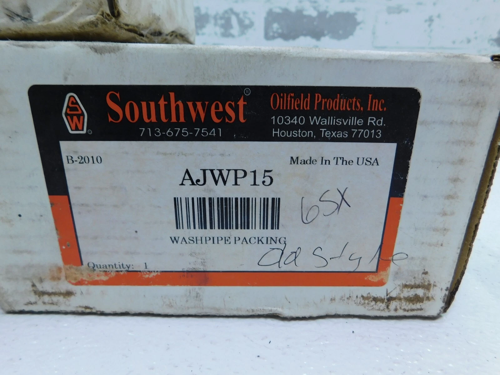 Southwest Oilfield, Wash Pipe Packing, 3 Qty., New - Image 4