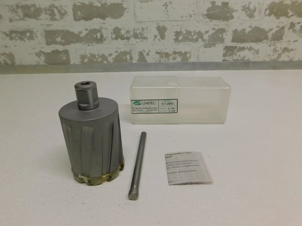 Carbon Steel Unitec #9-1-268C, Hornet TCT Carbide Annular Cutter, 2.125" diameter, 2.375" Drill depth, New - Image 1
