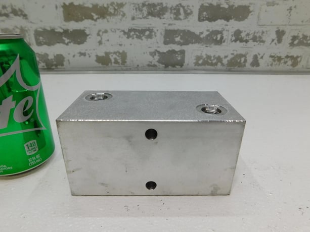 Helmerich & Payne #720821, Lynch Bar Manifold, Aluminum, New - Image 4