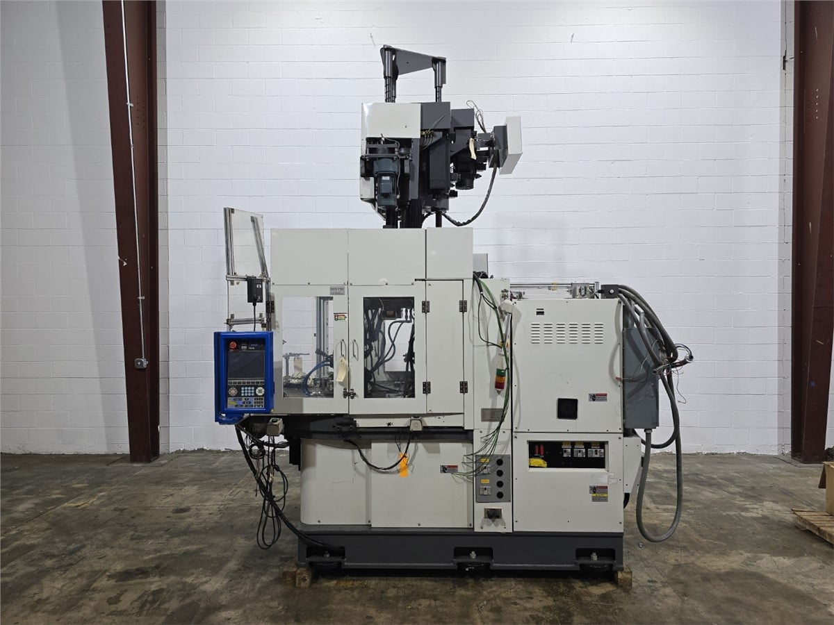 100 Ton, 4.9 oz, Toyo #ET-100VR2, electric injection molder, 100 ton clamp, 36 mm screw, PLCS-11, 2012 - Image 1