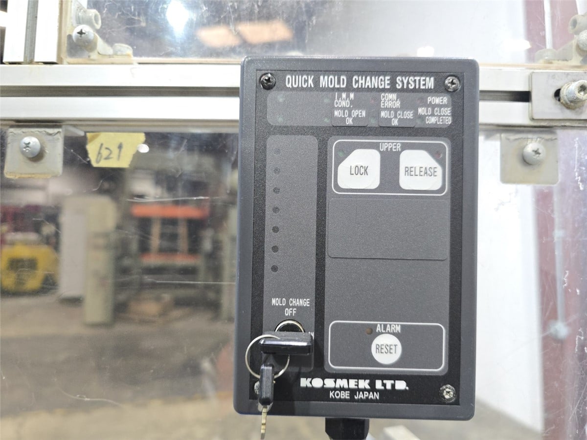 100 Ton, 4.9 oz, Toyo #ET-100VR2, electric injection molder, 100 ton clamp, 36 mm screw, PLCS-11, 2012 - Image 9