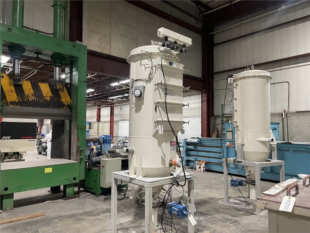 Adaptive Engineering & Fabrication(Entek), Filter Receiver, 30" diameter, 60" straight side, 20" cone, 3" - Image 7