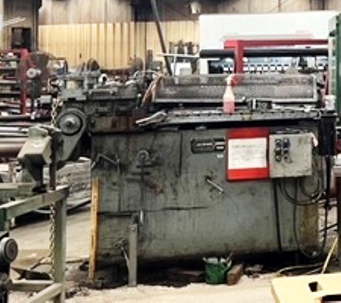 220 Ton, Aida #PC-20(2), OBS gap frame press, 9.8" stroke, 17.7" Shut Height, 33 SPM, air clutch, 1973 - Image 4