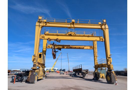 Marathon Letourneau #ST-100 Letro-port 50 ton capacity, spreader, 50' W x 29' Deep, 1983 - Image 1