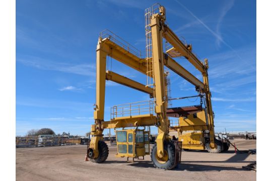 Marathon Letourneau #ST-100 Letro-port 50 ton capacity, spreader, 50' W x 29' Deep, 1983 - Image 8