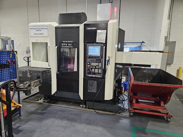 6.3" DMG, Mori Gildemeister #CTV-160, 2nd CNC vertical lathe, 6.3"chuck, 21 HP, 6000 RPM - Image 1