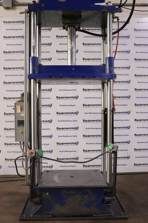 30 Ton, Hannifin #F-31101, 4-post hydraulic press, 25" stroke, Magnum Press control retrofit - Image 5