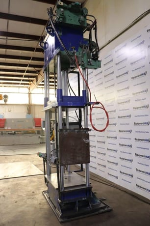 30 Ton, Hannifin #F-31101, 4-post hydraulic press, 25" stroke, Magnum Press control retrofit - Image 8