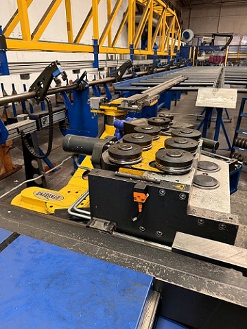1.251" Dynobend #DB-60-SL, U-tube bender, complete line, 2011 - Image 1