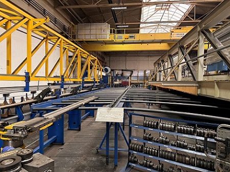 1.251" Dynobend #DB-60-SL, U-tube bender, complete line, 2011 - Image 2