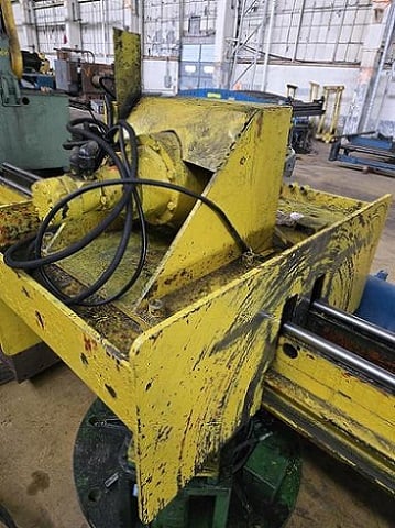 10000 lb. Braner downlayer, 70" x 54", chain driven, twin hydraulic cylinders - Image 2